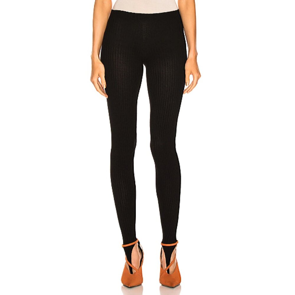 Jacquemus Les Collants Ribbed Leggings Sz M
